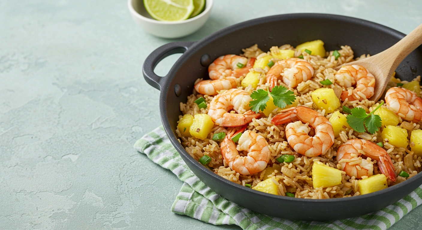 Rice with Pineapple and Shrimp - tertiary view